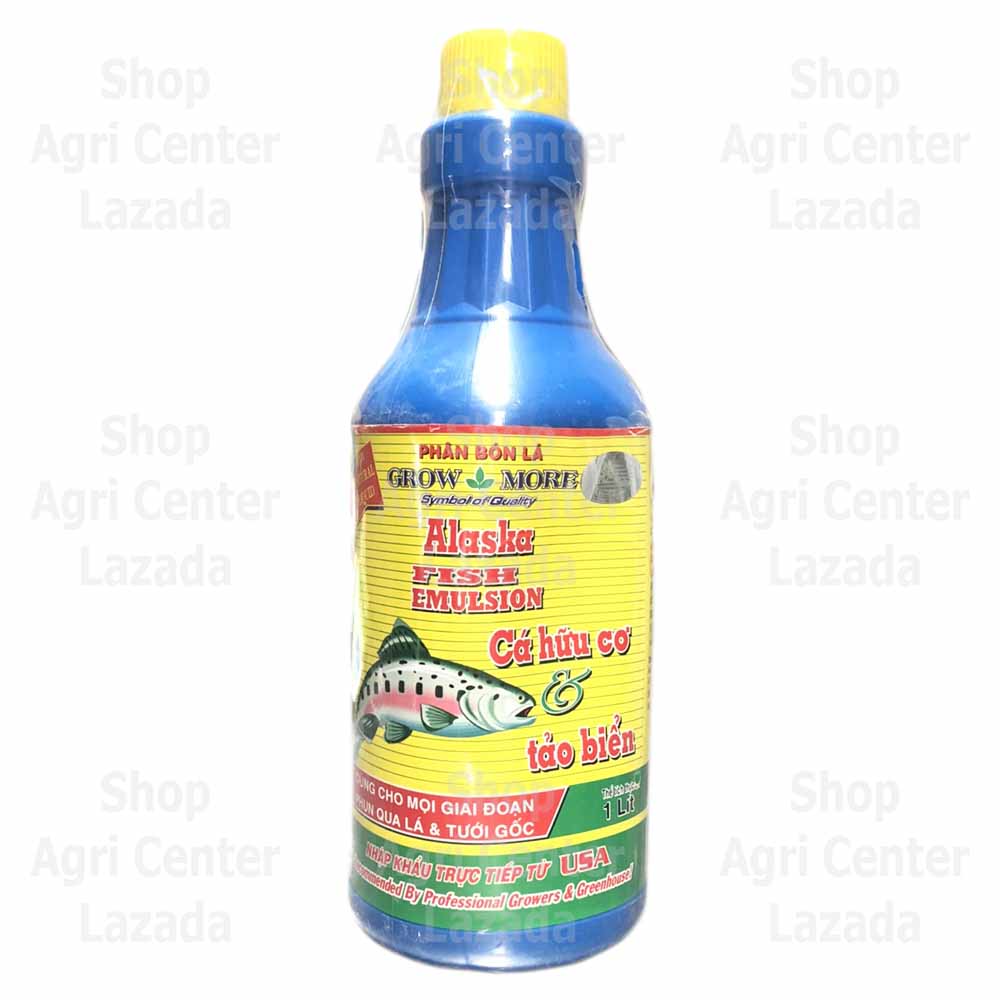 Phân bón lá alaska fish emulsion cá hữu cơ và tảo biển - dùng cho mọi giai đoạn phun qua lá và tưới gốc