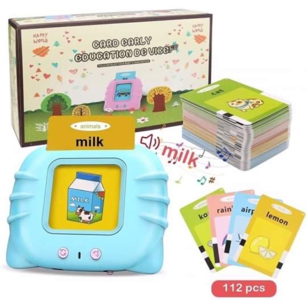 Máy đọc thẻ tiếng anh cho bé 224 từ hkm Enfa
