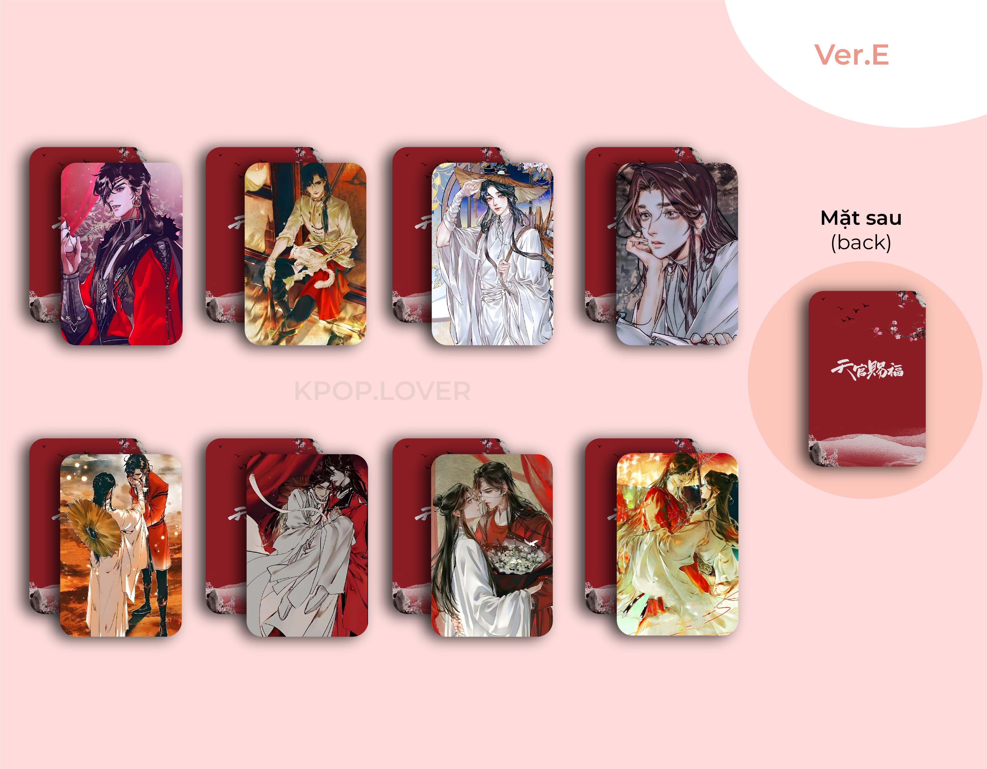 SET 8 CARD BO GÓC THIÊN QUAN TỨ PHÚC