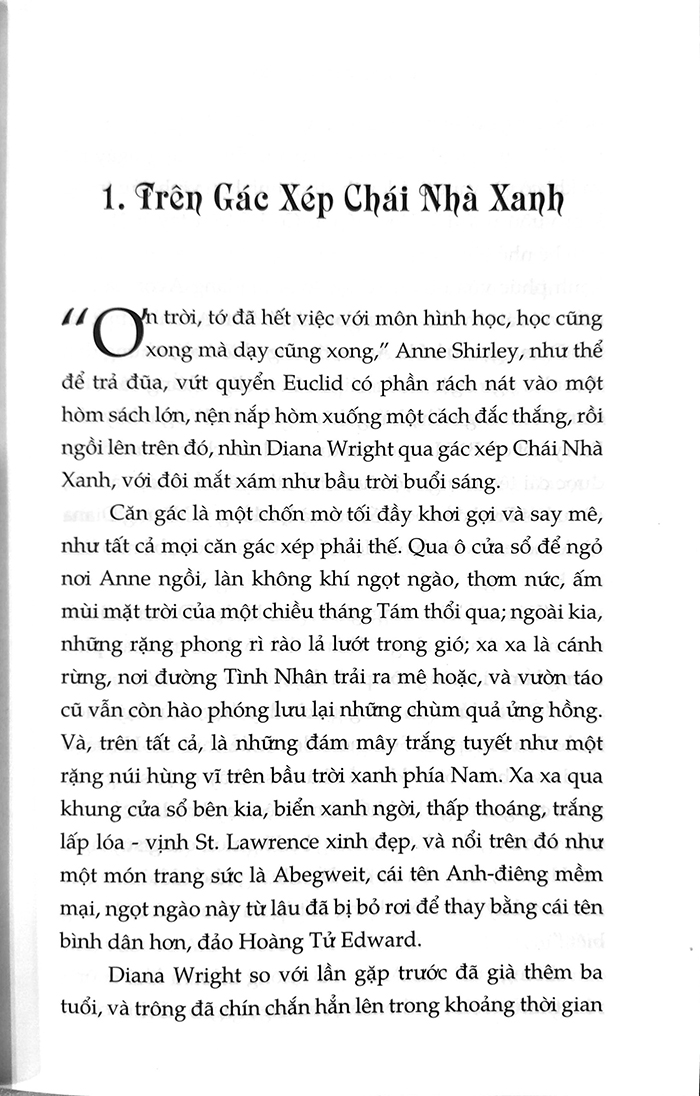 Tiểu thuyết - Anne tóc đỏ và Ngôi Nhà Mơ Ước