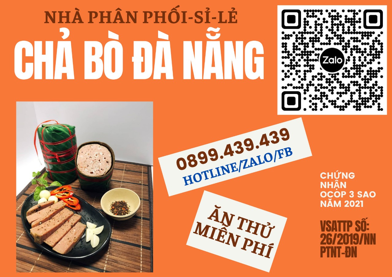 Chả Bò Đà Nẵng Chính Gốc Loại 1 CB2