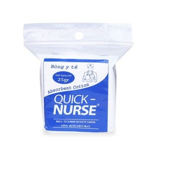 [HCM]Bông y tế Quick nurse gói 25g