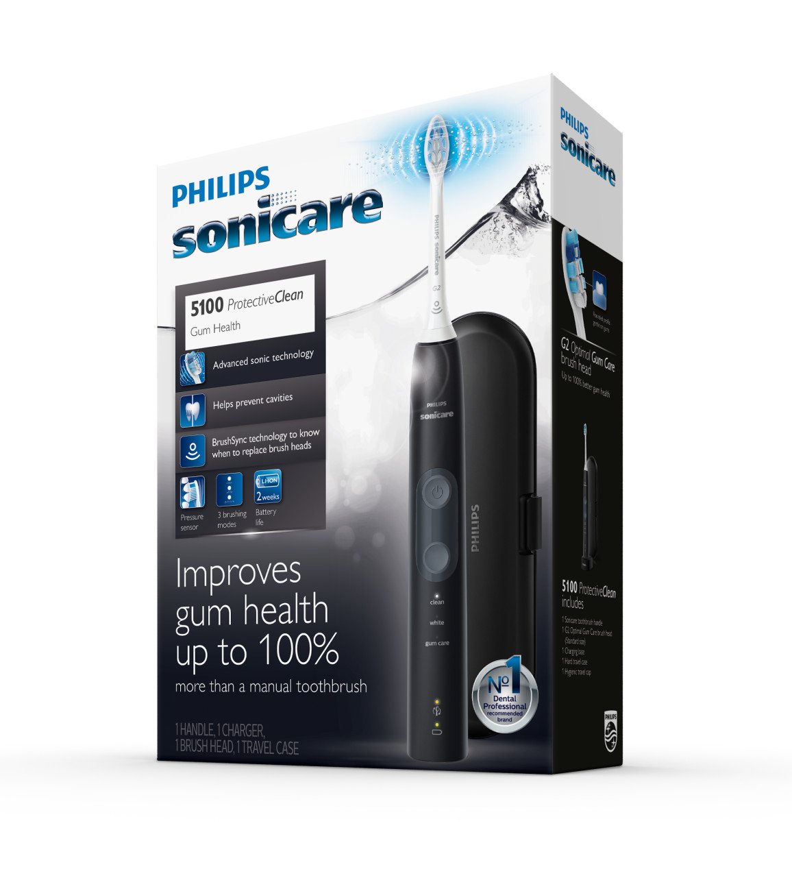 Bàn chải điện Philips Sonicare Protective Clean 4100 ,4300,5100,5300