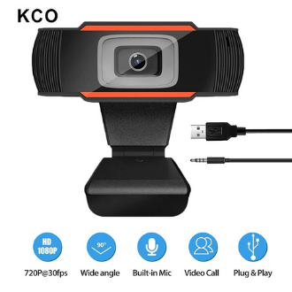 Webcam máy tính chuyên dụng cho Livestream, Học và Làm việc Online siêu rõ nét HD 720P