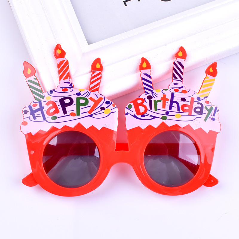 Kính mắt happy birthday vui nhộn , trang trí tiệc sinh nhật
