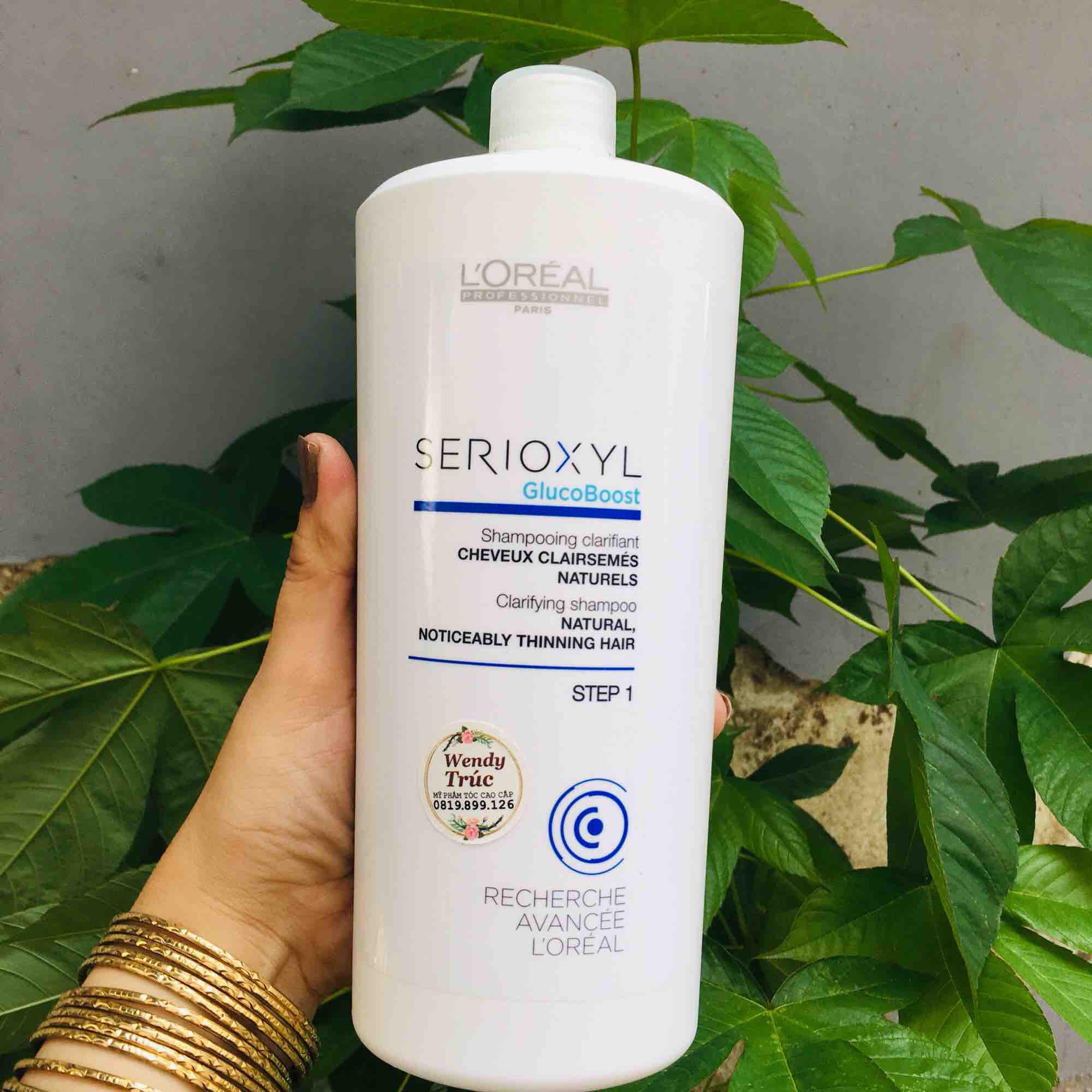 [HCM]DẦU GỘI LÀM DÀY TÓC THƯA MẢNH VÀ KÍCH THÍCH MỌC TÓC LOREAL SERIOXYL 1500ml