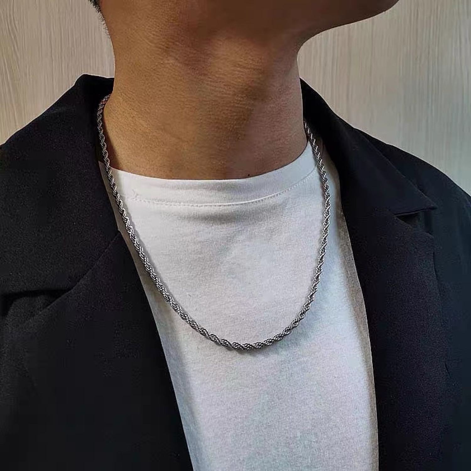 DÂY CHUYỀN BASIC THÉP TITAN KHÔNG GỈ