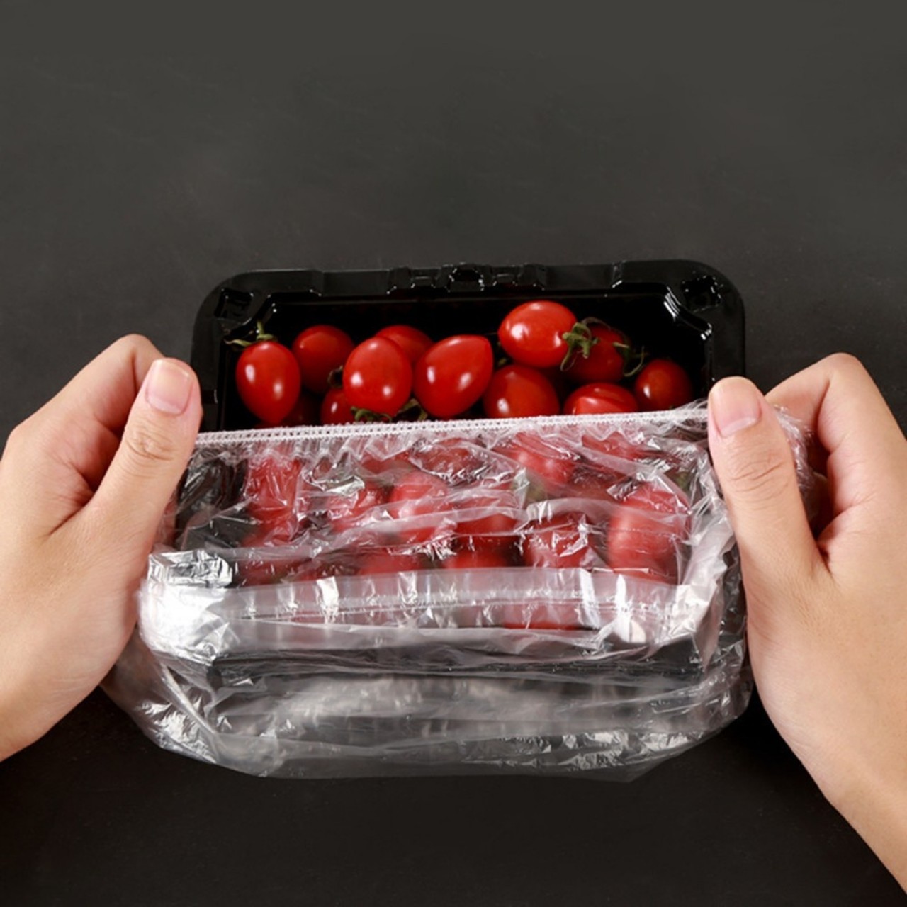 Set of 100 Multi-Purpose Food Wrap Bags, Size 25cm