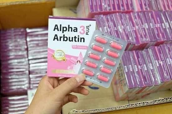 hộp 10 viên Kích Trắng ALPHA ARBUTIN