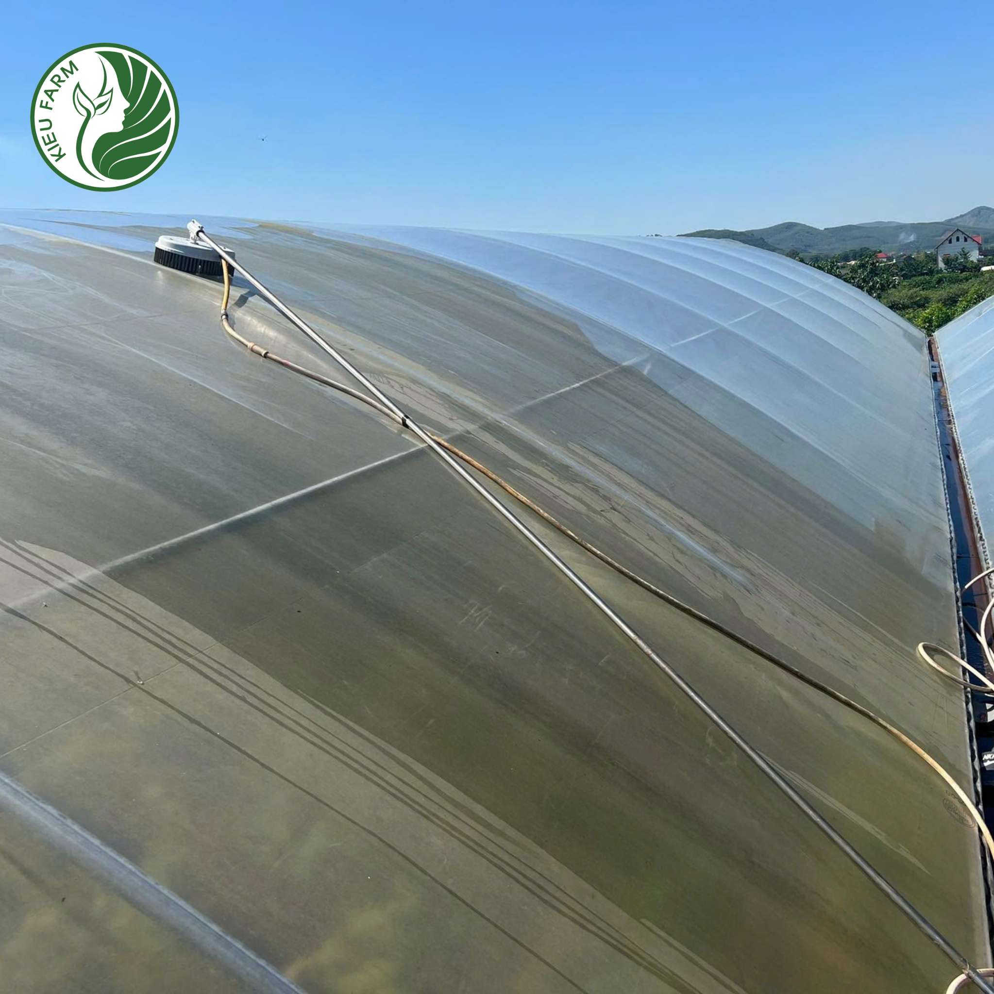Chổi vệ sinh nhà màng 360 độ_KIEUFARM_Chất lượng cao, đảm bảo vệ sinh nhà màng hiệu quả