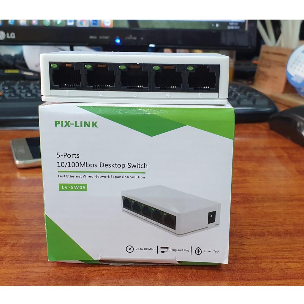 Bộ chia mạng 5 cổng Pix Link LV-SW05