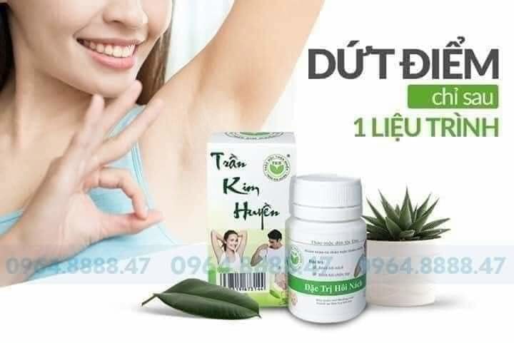 Hôi Nách Trần Kim Huyền (Trị Hôi nách - Hôi chân - Ra mồ hôi nách, tay chân)