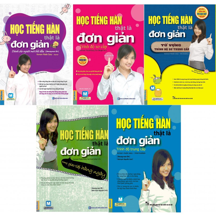 Combo Học Tiếng Hàn Thật Là Đơn Giản