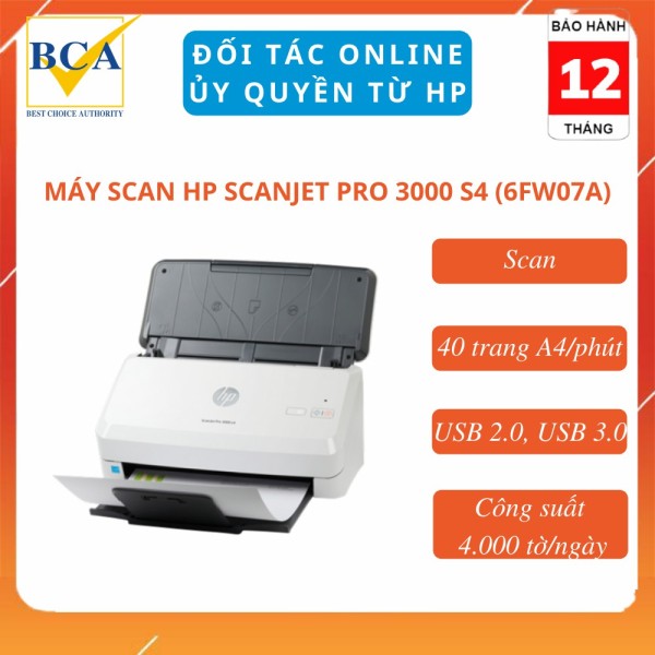 Bảng giá Máy Scan Hp Scanjet Pro 3000 S4 (6FW07A) Phong Vũ