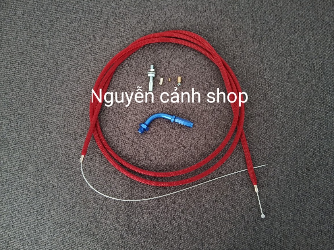 dây ga đầu ga domino 2 món( dây đỏ đầu xanh)