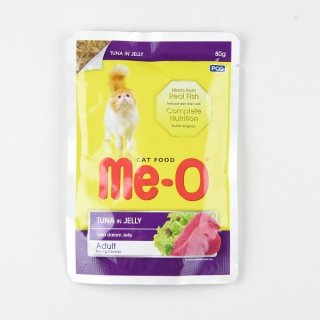 Sốt cá ngừ cho mèo MeO Me-O Tuna in Jelly 80g thumbnail