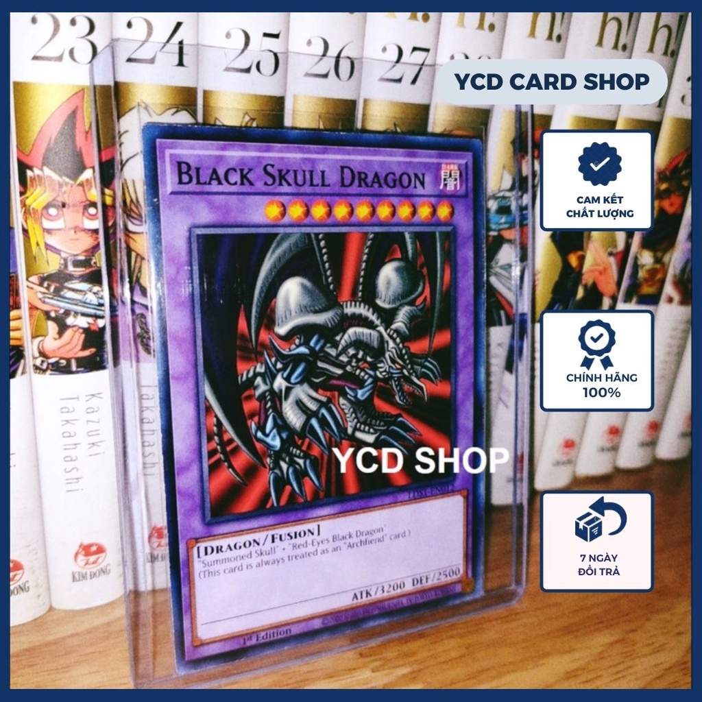 Thẻ bài yugioh chính hãng BlackSkull Dragon - Common