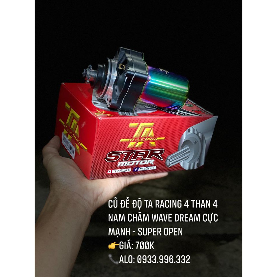 Củ Đề TA RACING V1 - V2 exciter EX135 EX150 Winner Sonic Wave Sirius Dream STAR MOTOR SUPER