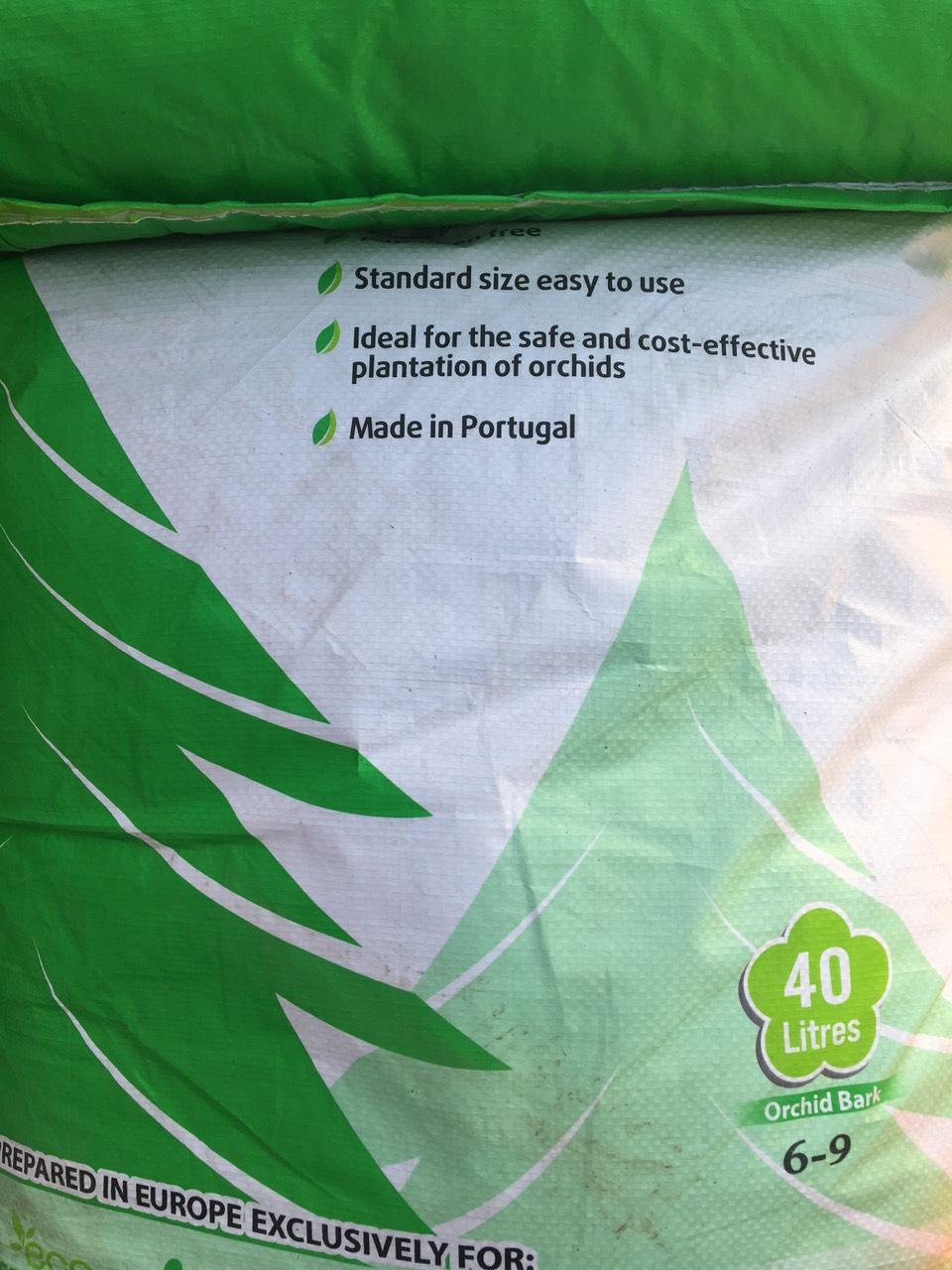 VỎ THÔNG Nhập Khẩu ECOBARK Bồ Đào Nha- 40 lít size 6mm đến 9mm