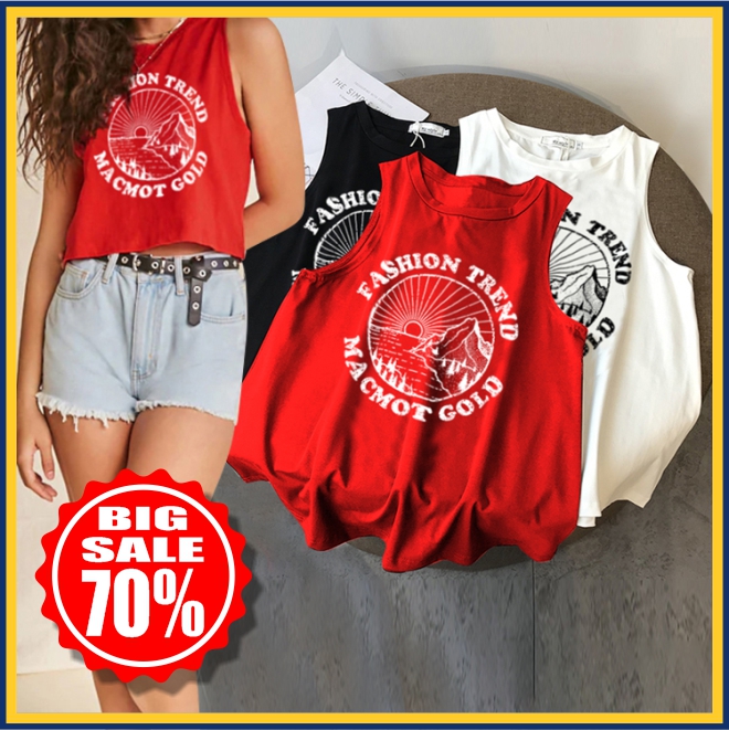 [HCM]CB AP44 - Siêu giảm giá combo 3 áo thun nữ ba lỗ thời trang trẻ trung phù hợp làm đồ đi chơiđồ mặc nhà đồ đi ngủ. Áo thun nữ sát nách dễ thương áo phông nữ mùa hè. Thời trang Macmot