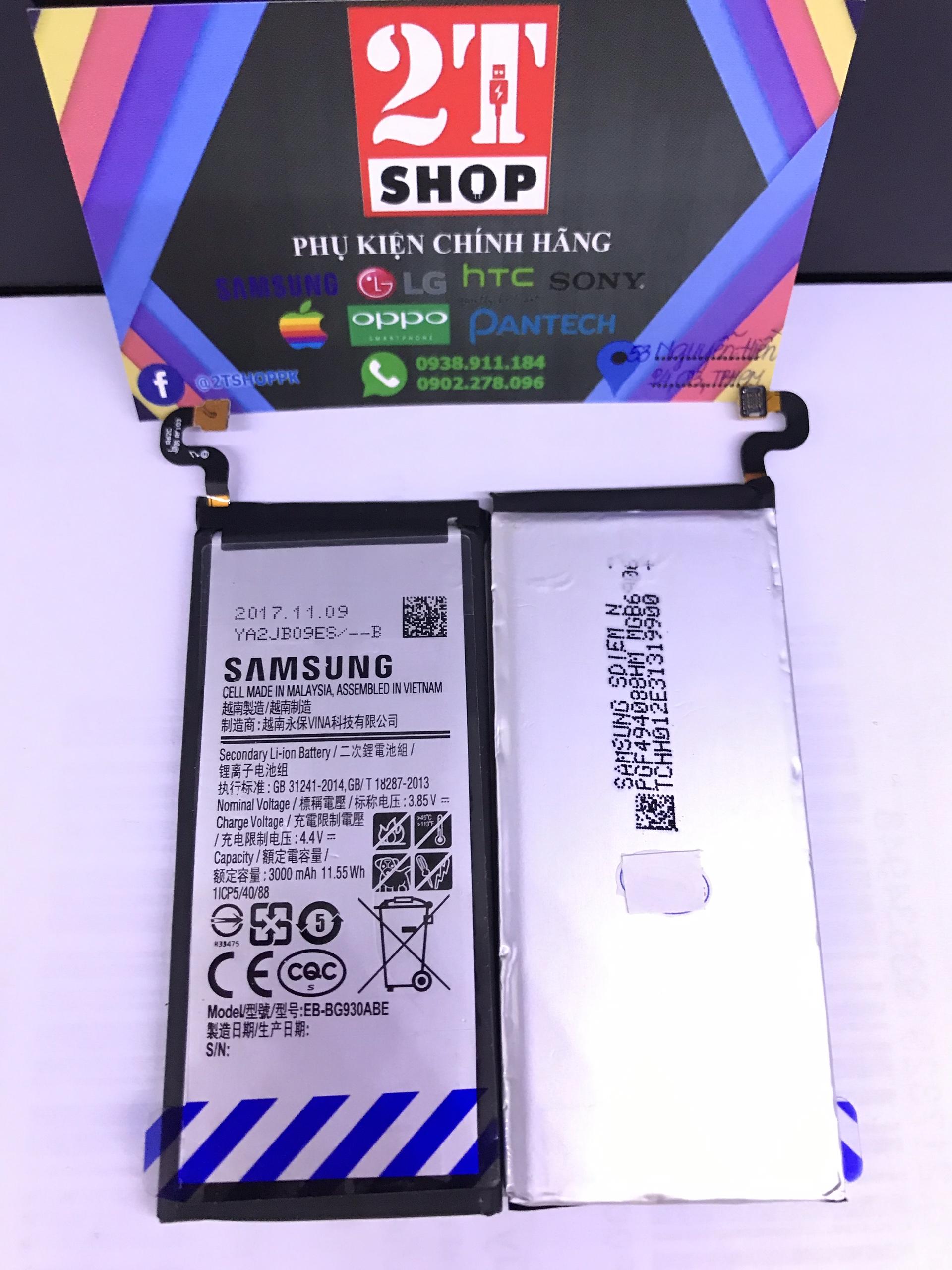 PIN SS S7 CHÍNH HÃNG (3000MAH) EB-BG930ABA (BAO CHECK SAMSUNG TOÀN QUỐC)