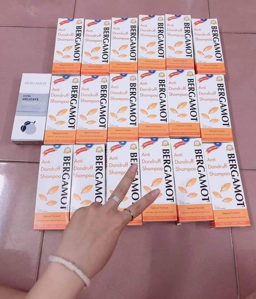 [HCM]DẦU GỘI TRỊ GÀU BERGAMOT