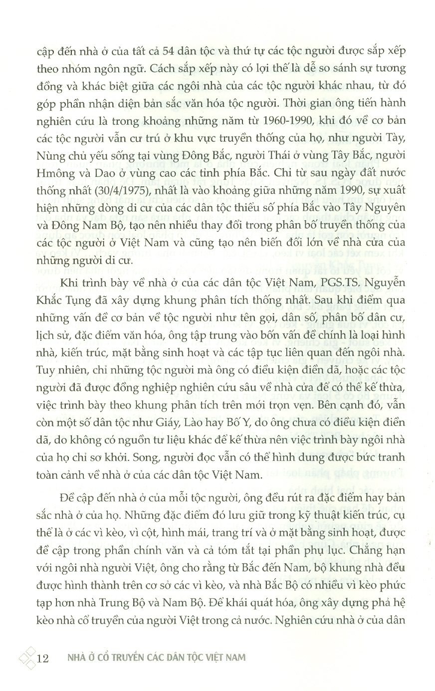 Nhà Ở Cổ Truyền Các Dân Tộc Việt Nam (Bìa Cứng)