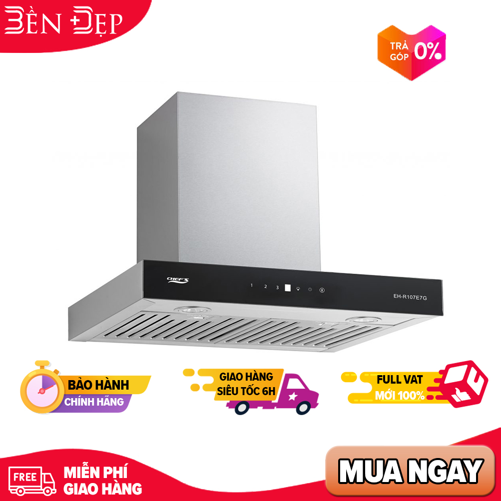 Máy hút mùi chef's eh r107e7d
