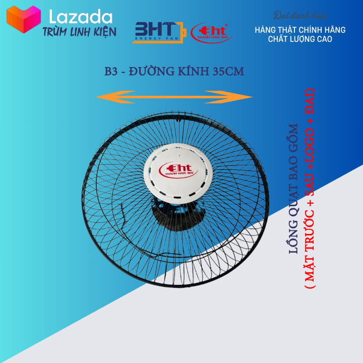 Bộ lồng quạt, 30cm và 40cm và 50cm