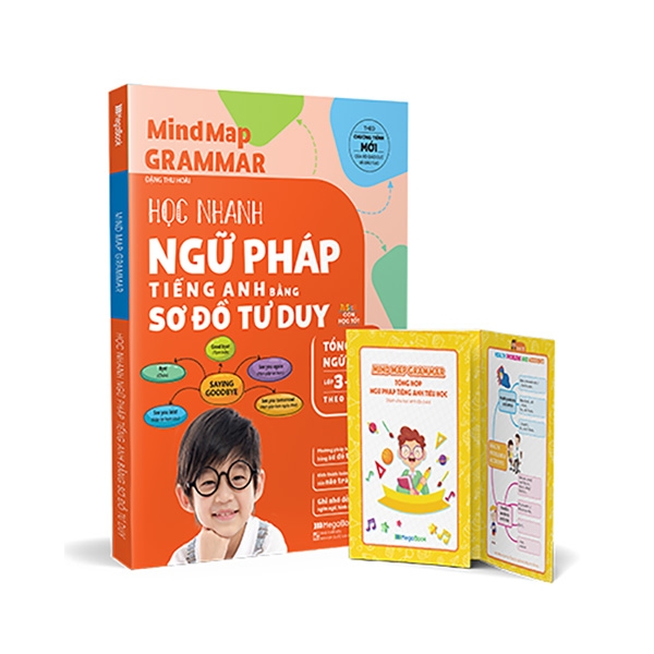 Fahasa - Mindmap Grammar - Học Nhanh Ngữ Pháp Tiếng Anh Bằng Sơ Đồ Tư Duy (Tổng Hợp Ngữ Pháp Lớp 3-4-5 Theo Chủ Đề)