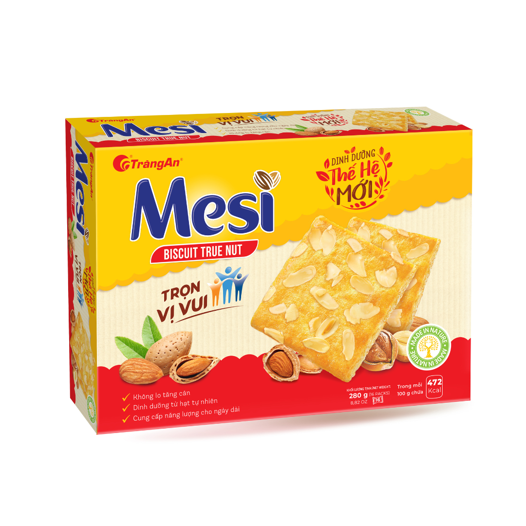 Bánh quy hạt dinh dưỡng Mesi (Hộp)