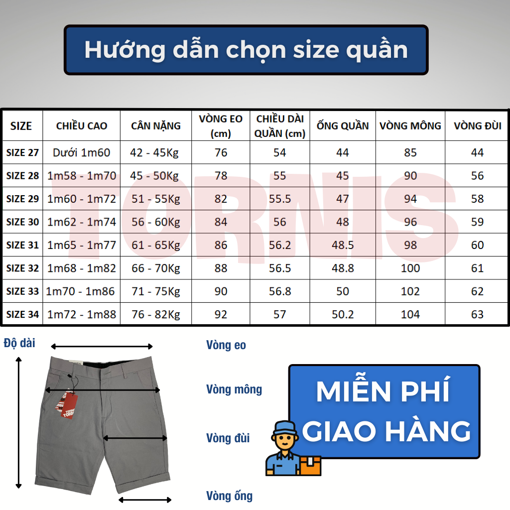 Quần Tây Lửng thời trang nam