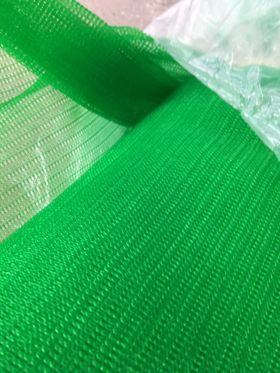 Lưới dệt kim MÀU XANH Nhập khẩu Đài Loan khổ 2m 70% che nắng. Tính theo mét tới, Phân tán hạt mưa, Chống côn trùng