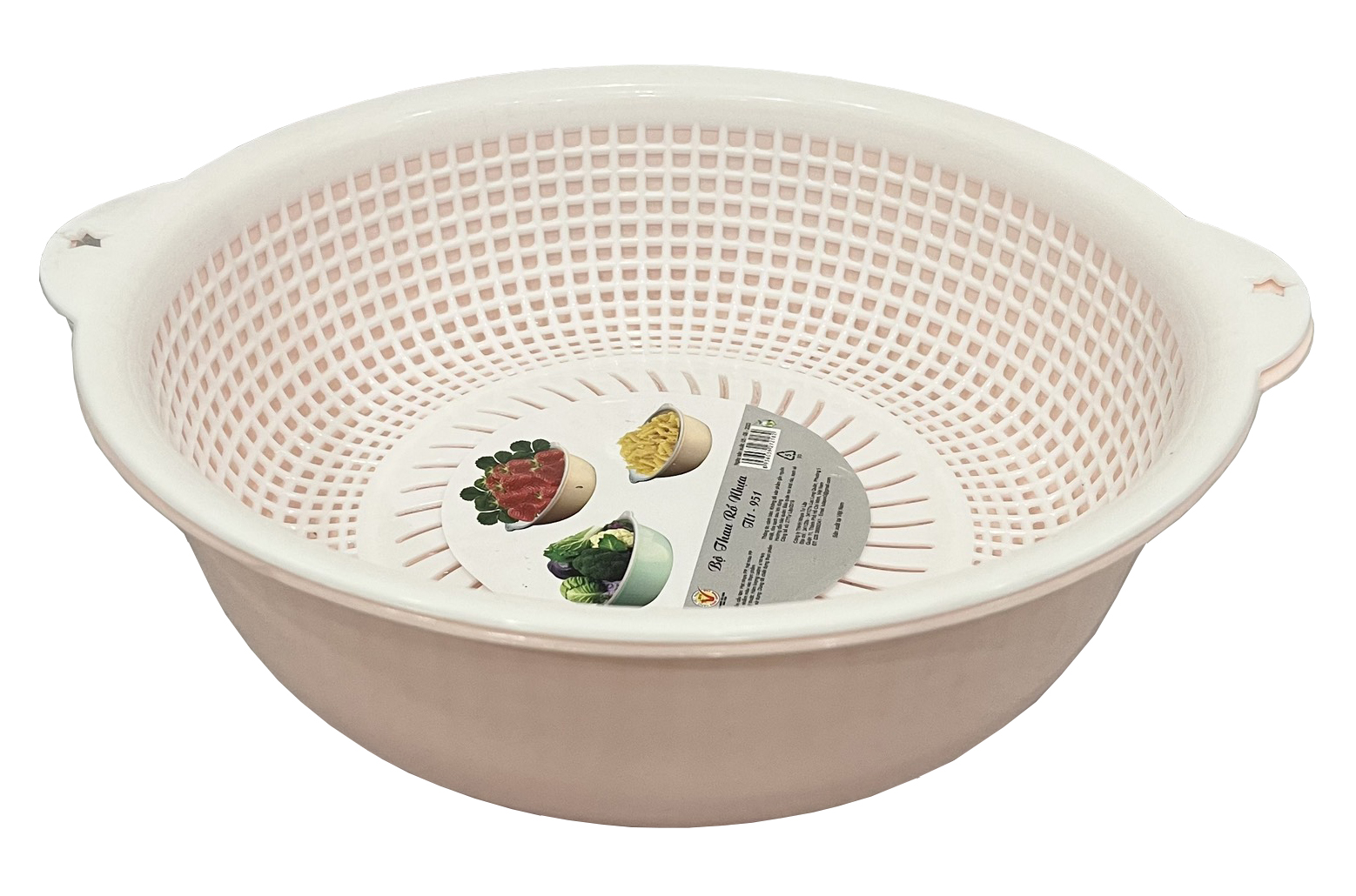 Bộ thau rổ nhựa TL1-951-28.3cm