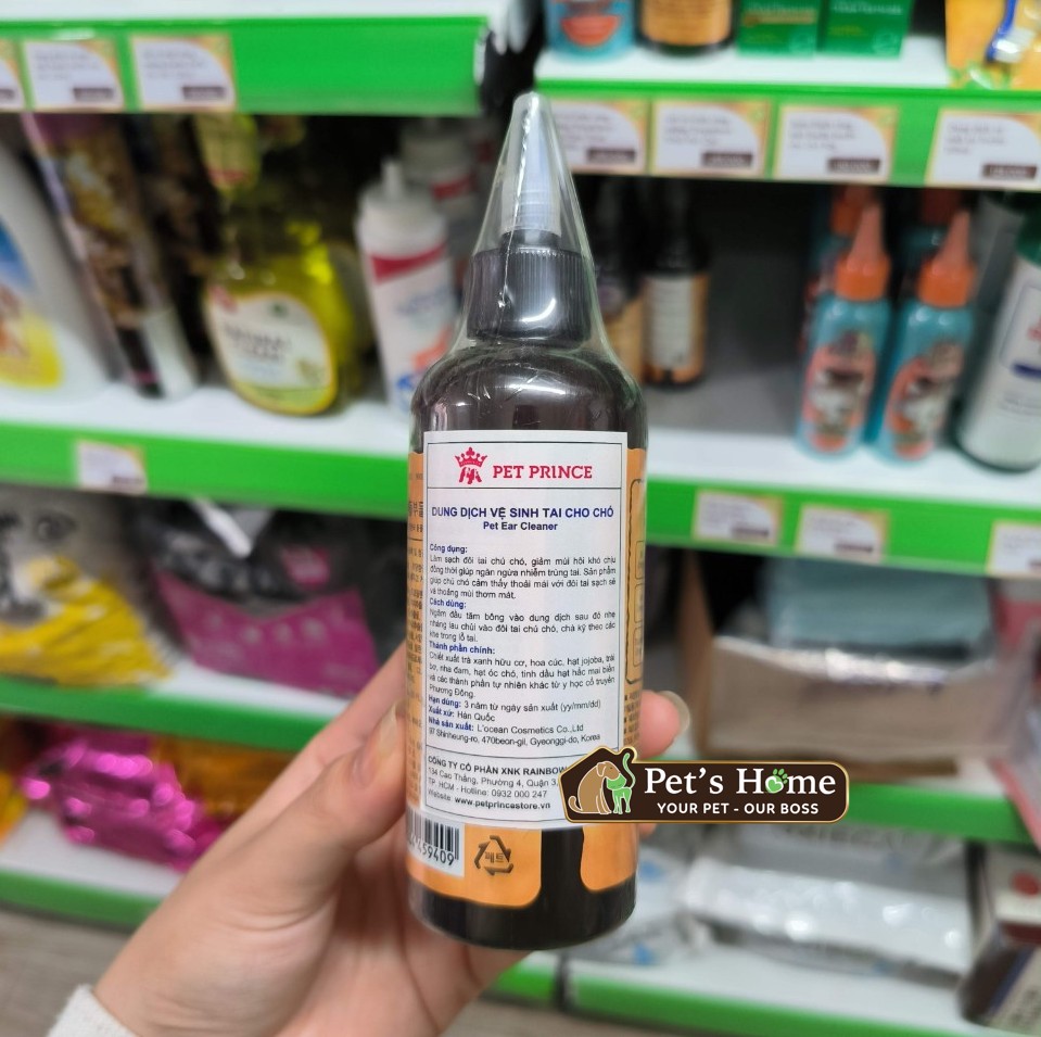 Dung dịch vệ sinh tai Budle Budle cho chó 120ml