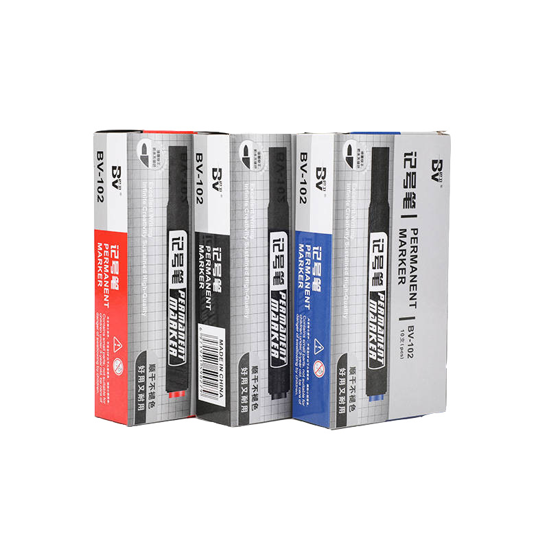 Bút dạ nước galano bút lông dầu đánh dấu không trôi mực 3 màu xanh, đỏ, đen sp-001346