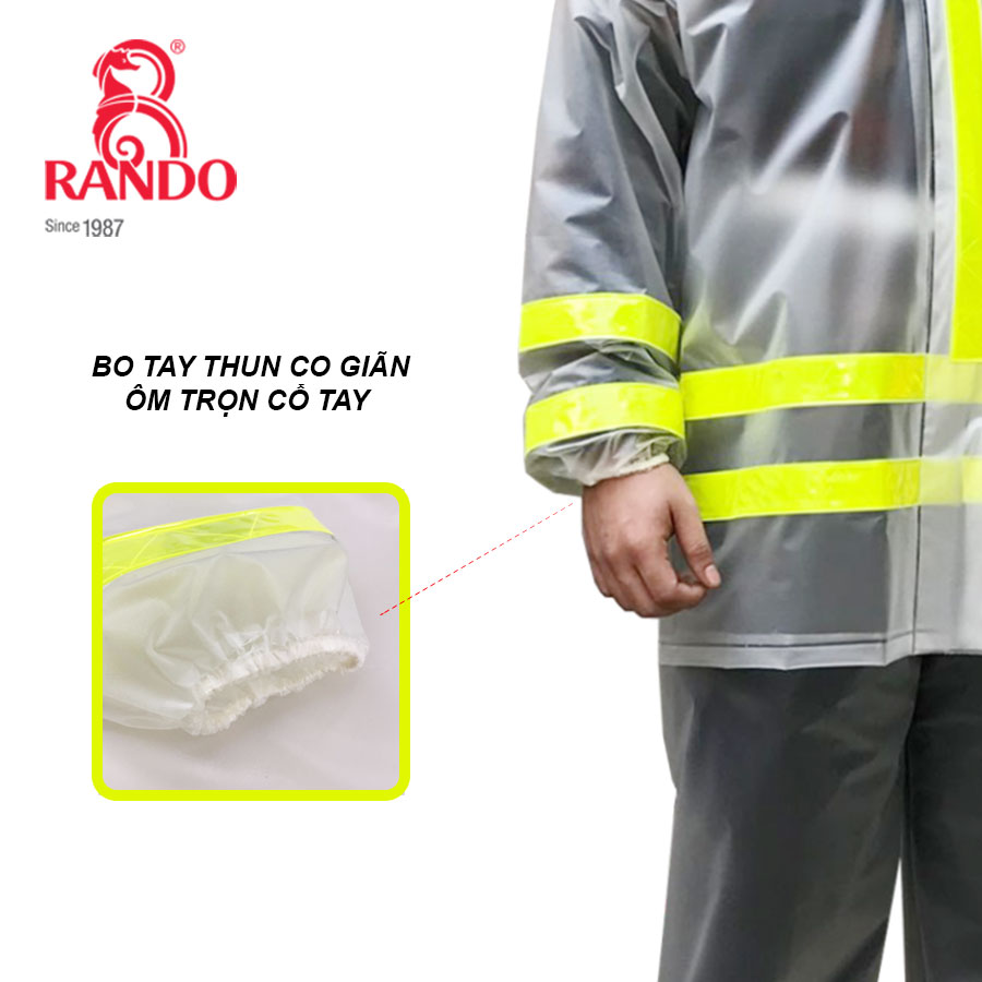 Áo mưa BỘ RANDO - Phản Quang (ASPC-02)
