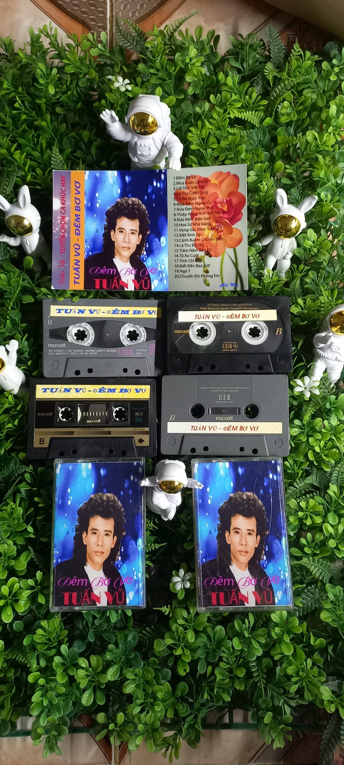 BĂNG CASSETTE TUẤN VŨ ĐÊM BƠ VƠ
