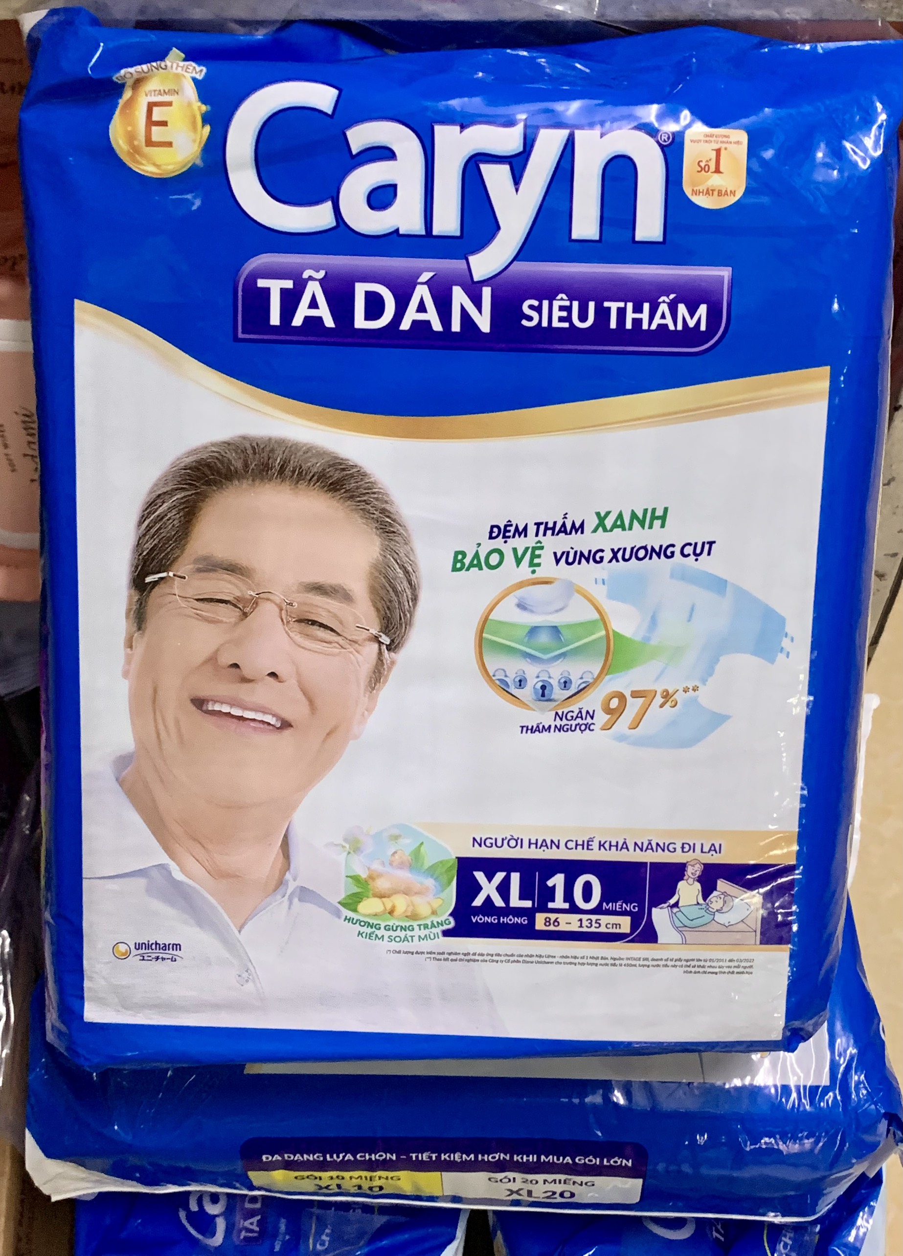 Tả Dán Người Lớn Caryn XL 10 Miếng
