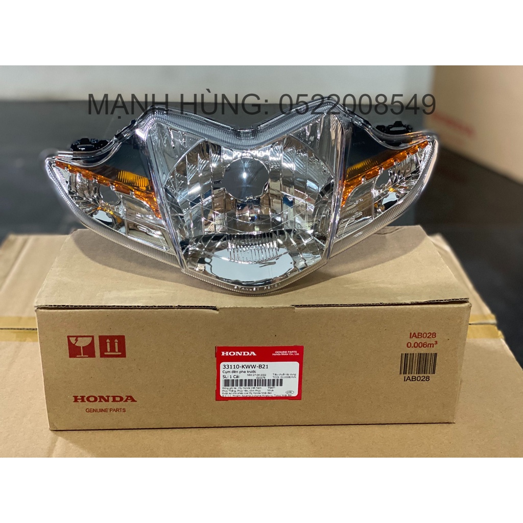Đèn pha trước wave 110