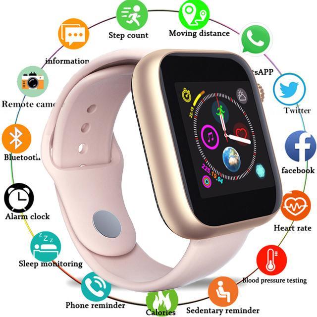 Đồng hồ thông minh Z6 lắp sim nghe gọi 2 chiều-theo dõi sức khỏe-Máy Ảnh Màn Hình Cảm Ứng Hỗ Trợ Đồng Hồ Cho Phụ Nữ Nam ( Bảo hành uy tín 12 tháng )