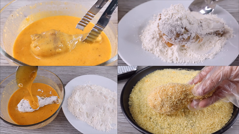 BỘT CHIÊN GÀ GIÒN CJ GÓI 10KG