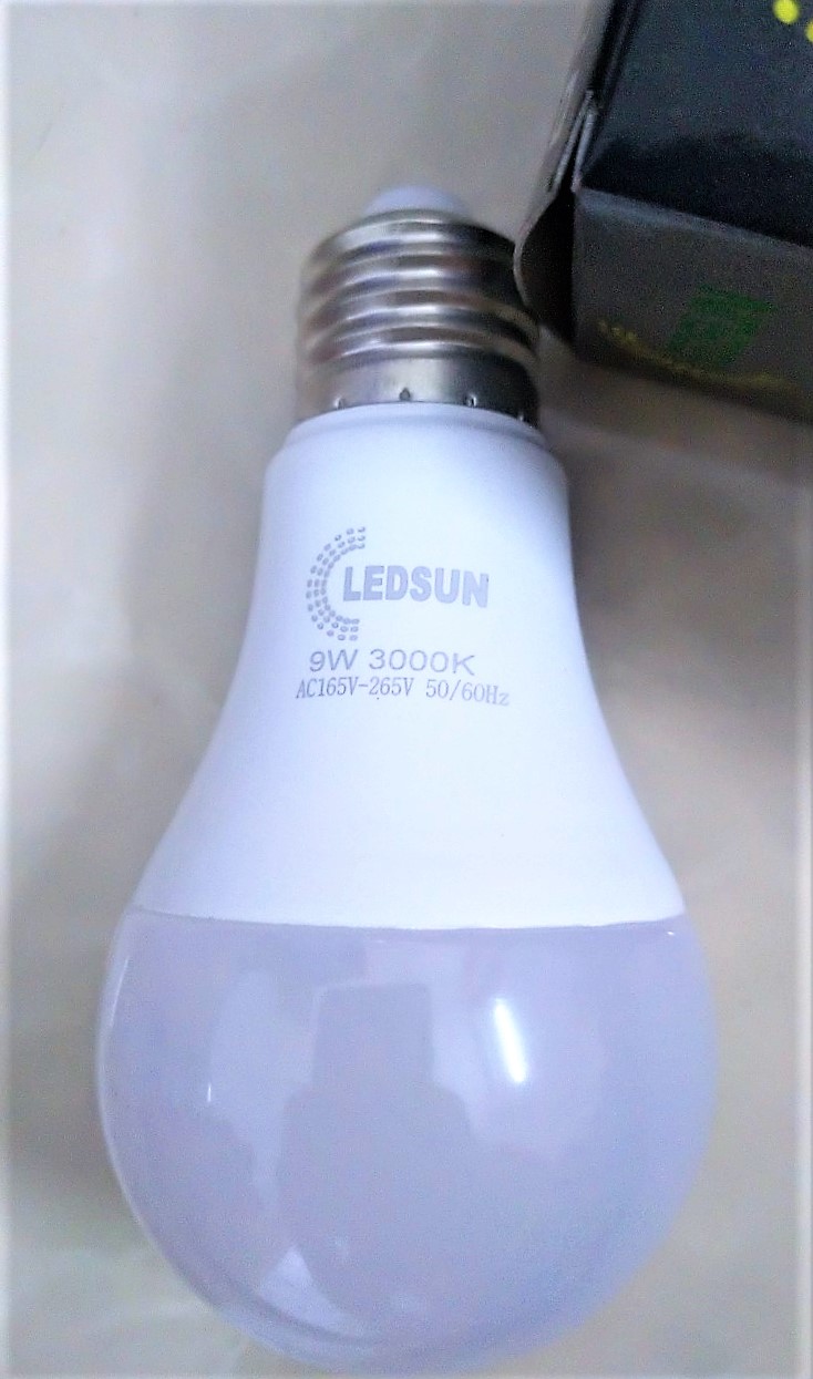 COMBO 10 bóng đèn led BULB 3000K, 6500K đui E27 9W