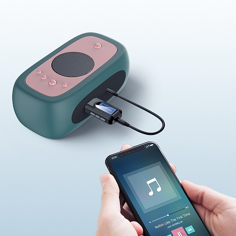 USB Thu Phát Âm Thanh Bluetooth 5.0 BT 2in 1