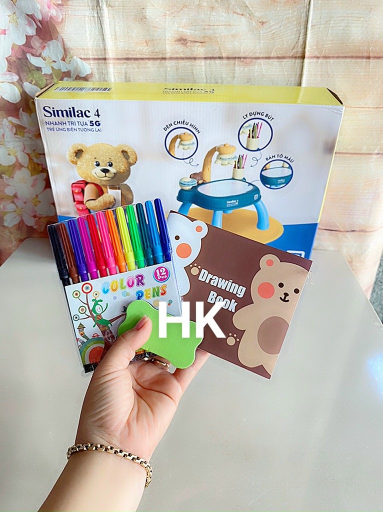 Bàn tập vẽ sáng tạo cho bé Hkm Similac