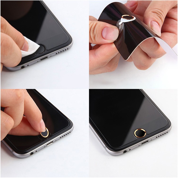 Nút home cảm ứng vân tay cho iphone, nhiều màu chọn lựa cực đẹp
