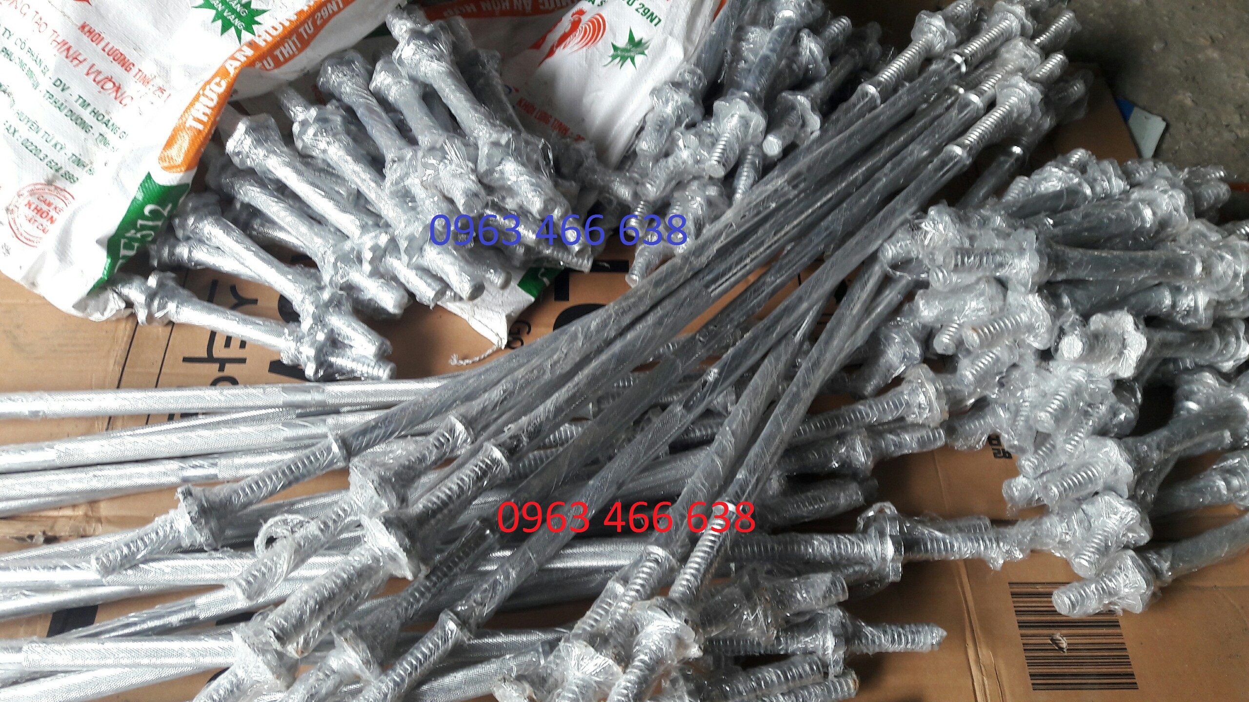Đòn tập tạ dài 1.8m thép mạ phi 27
