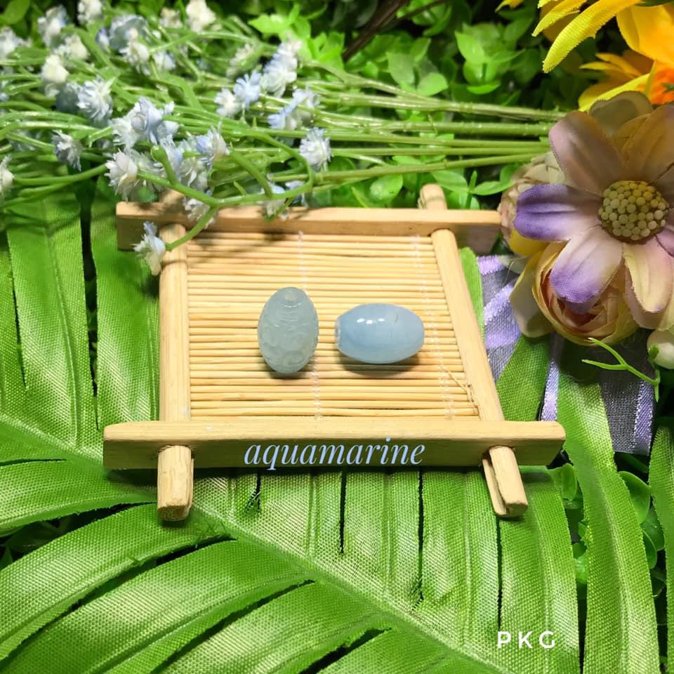 Lu thống đá tự nhiên Aquamarine