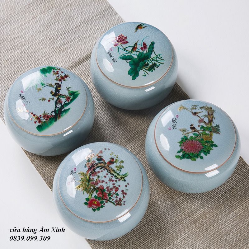 Hũ, Bình đựng trà cỡ lớn có nắp siêu khít