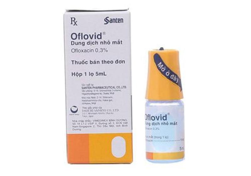 Nhỏ mắt Oflovid ( lọ 5ml) nhập khẩu